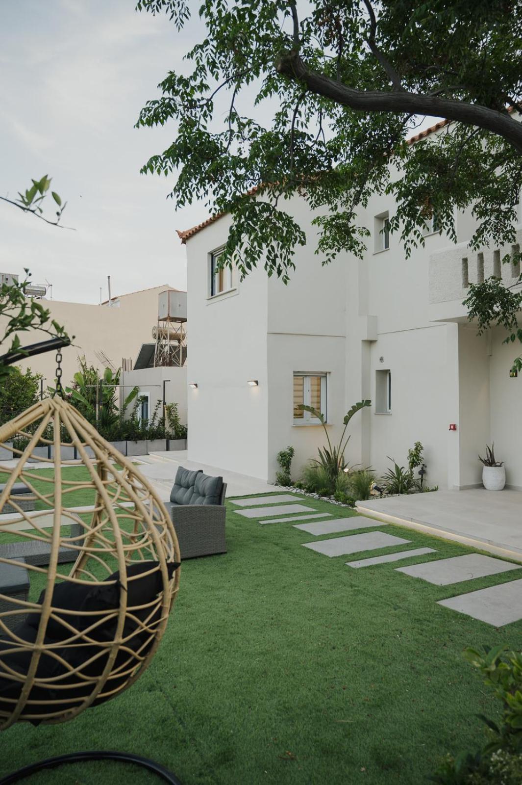 Le Jardin Apartments Kampos Marathokampou Extérieur photo
